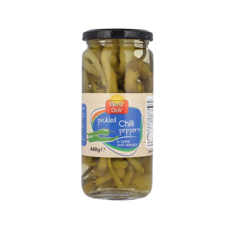 BEST DAY PICKLED CHILLI PEPPER 440GM