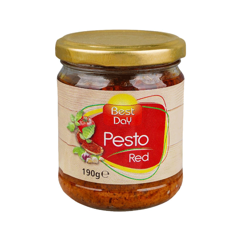 BEST DAY PESTO RED SAUCE 190GM