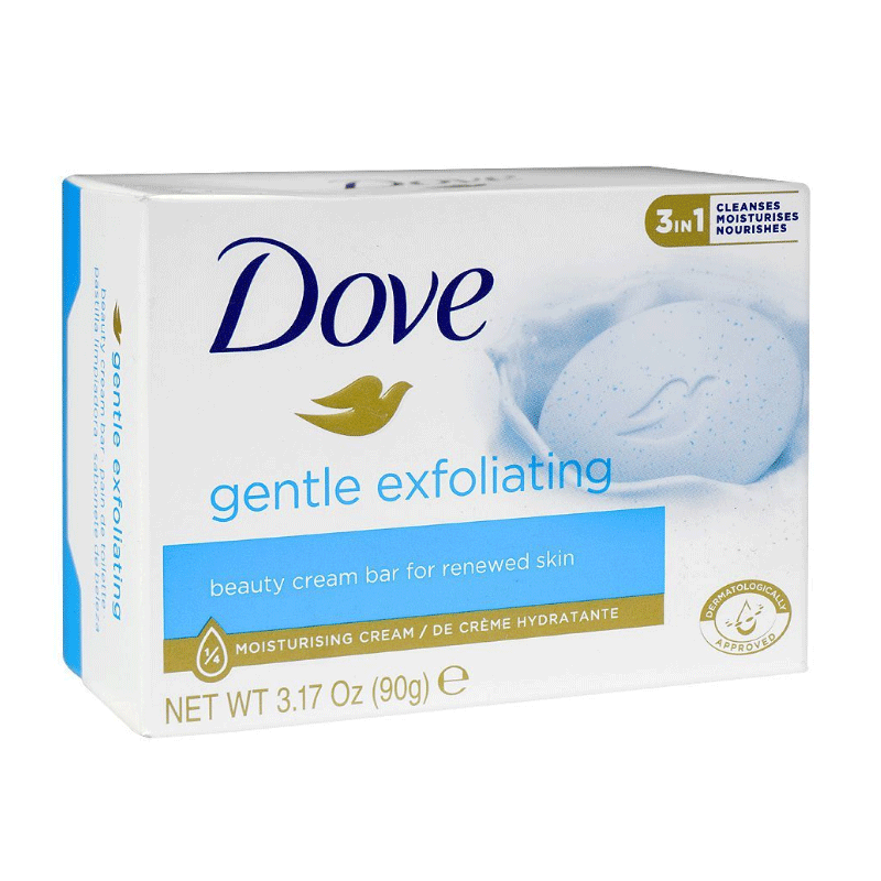 DOVE SOAP GENTLE EXFOLIATING 90GM