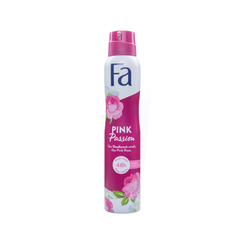 FA BODY SPRAY PINK PASSION LIKE PINK ROSE 200ML