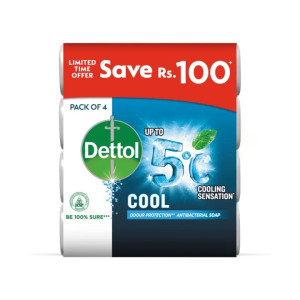 DETTOL SOAP COOL 110GM X 4