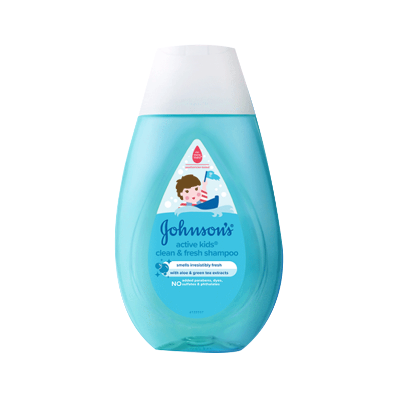 JOHNSON BABY SHAMPOO ACTIVE KIDS BLUE 200ML