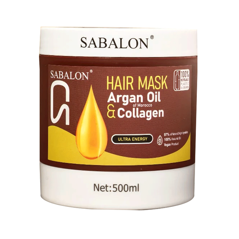 SABALON HAIR MASK ARGAN OIL OF MOROCCO & COLLAGEN 500ML