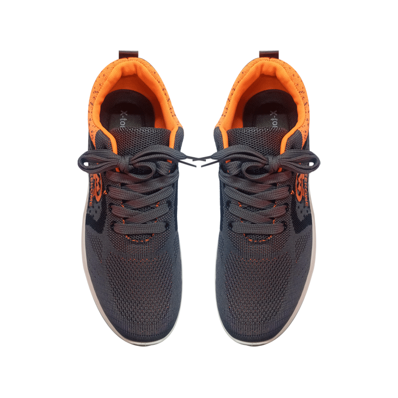 XT.S MENS SHOES ORANGE GRAY H-3