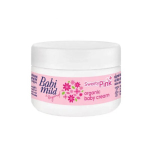 BABI MILD BABY CREAM ORGANIC SWEETY PINK 50GM