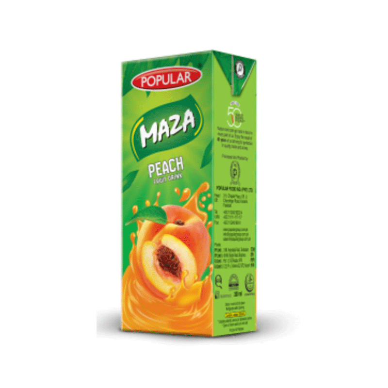 POPULAR MAZA PEACH 200ML