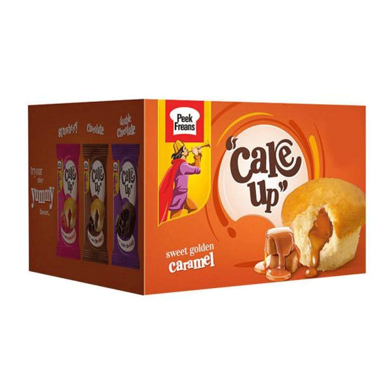 PEEK FREANS CAKE UP CARAMEL 12'S BOX