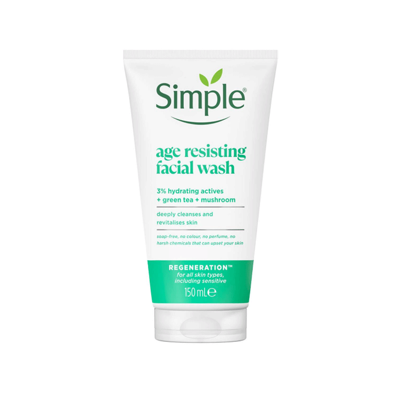 SIMPLE AGE RESISTING FACIAL WASH 150ML