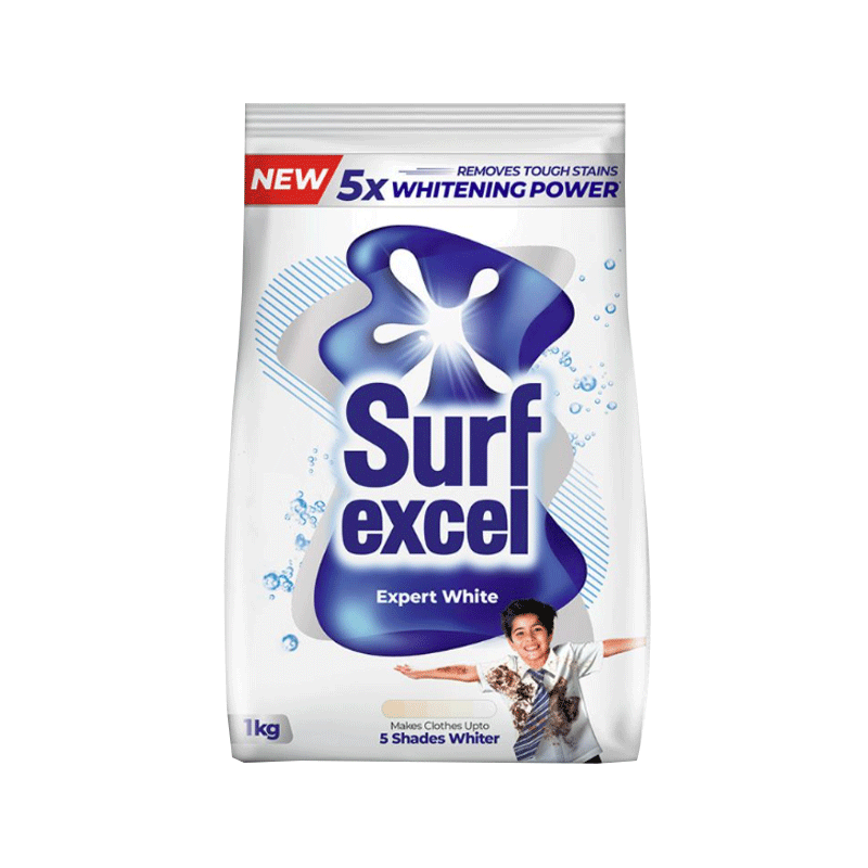 SURF EXCEL EXPERT WHITE DETERGENT POWDER 1KG