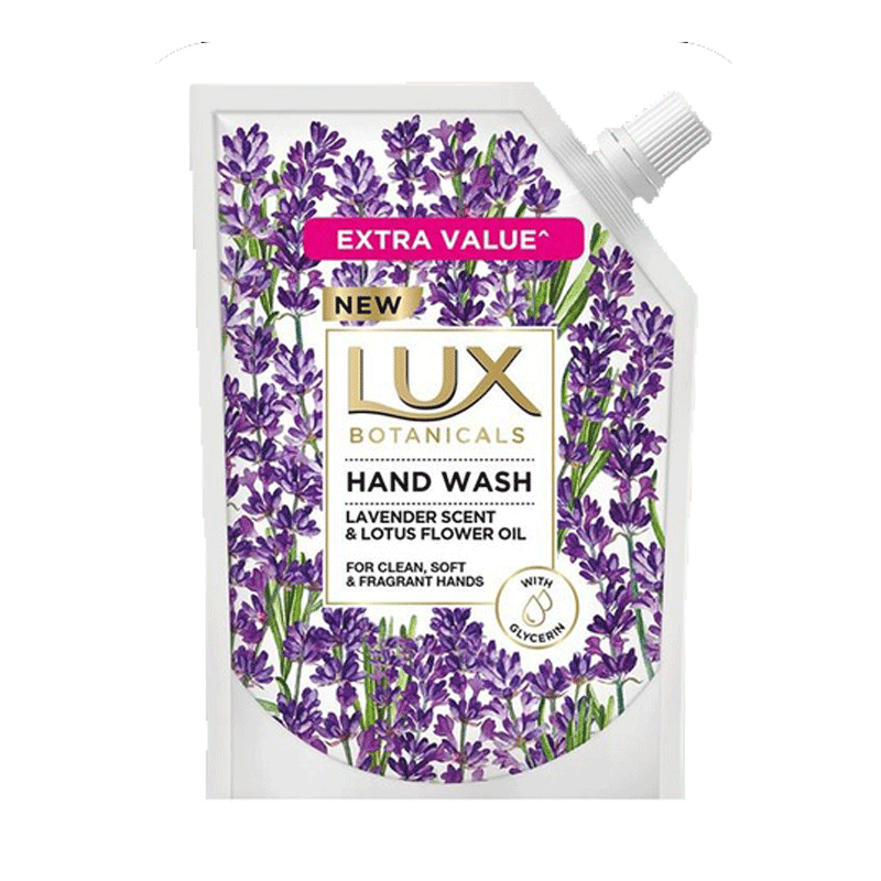 LUX HAND WASH LAVENDER 450ML POUCH
