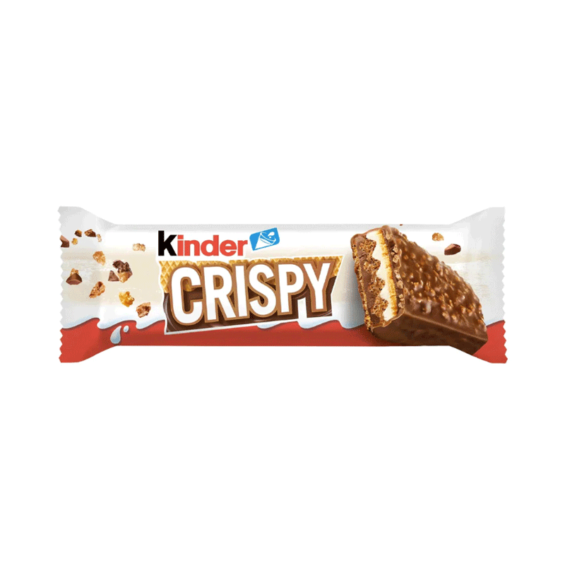 KINDER CRISPY CHOCOLATE 34GM