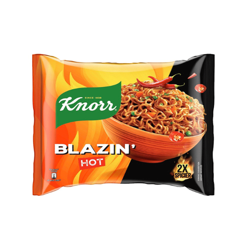 KNORR BLAZIN NOODLES 2XSPICIER 110GM