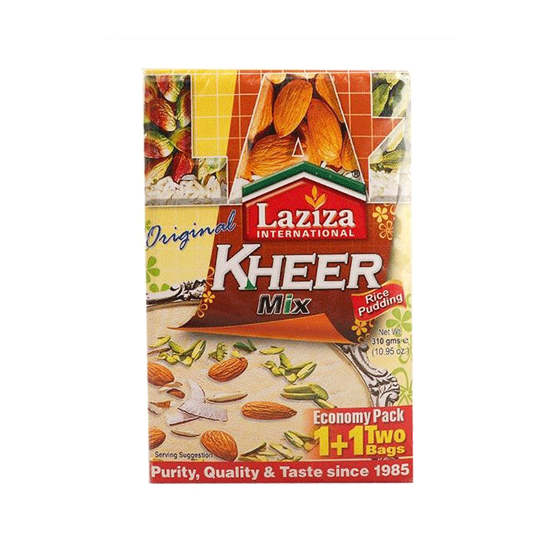 LAZIZA KHEER MIX ORIGINAL ECONOMY PACK1+1 310G