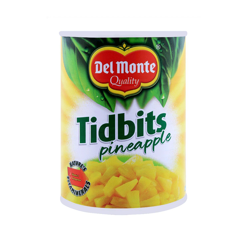 DEL MONTE TIDBITS PINEAPPLE 560G