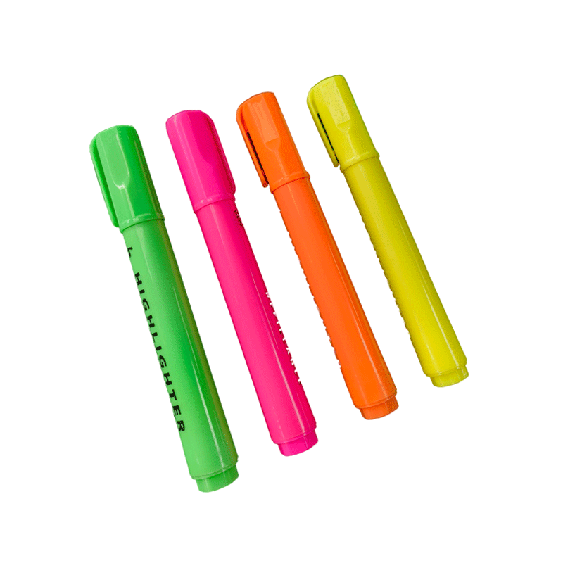 DEER HIGHLIGHTER REFILLABLE 12PCS
