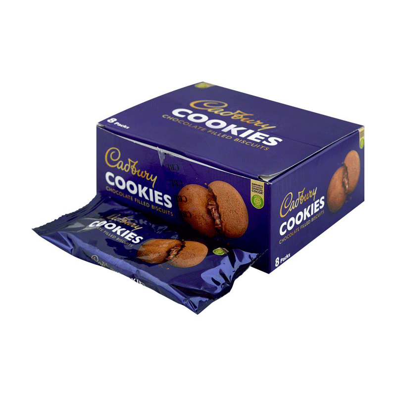 LU CADBURY COOKIES CHOCOLATE FILLED BISCUIT 8'S