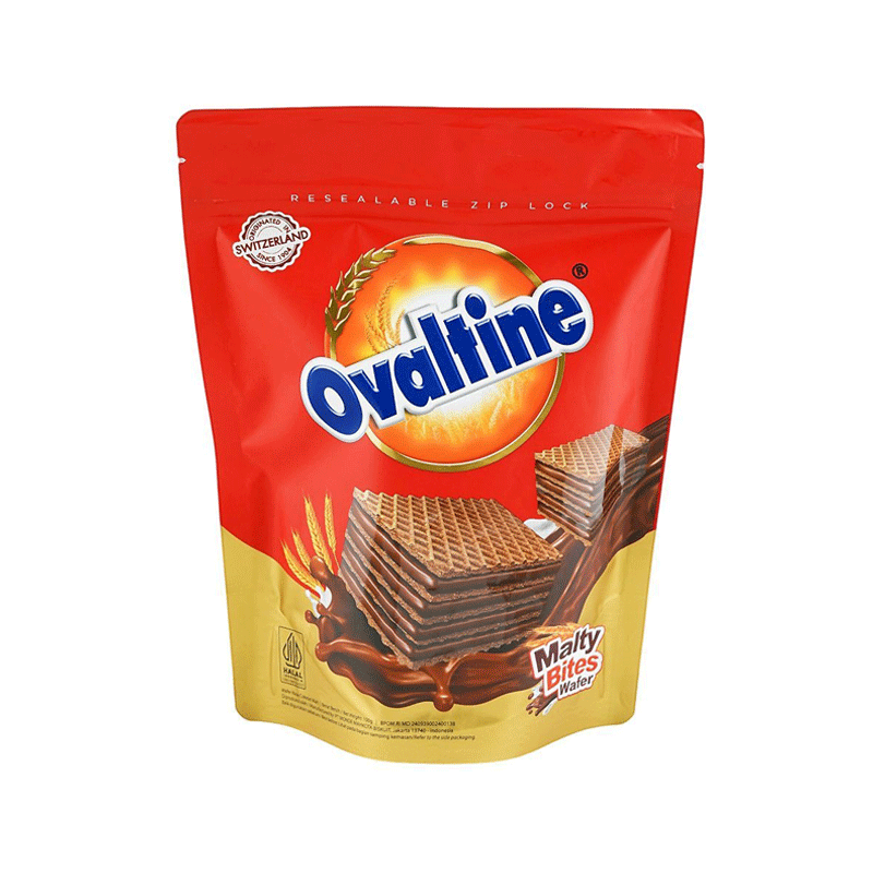 OVALTINE MALTY BITES WAFER 100GM POUCH