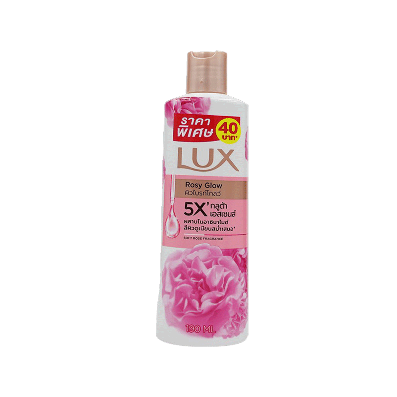 LUX SHOWER GEL ROSY GLOW 190ML
