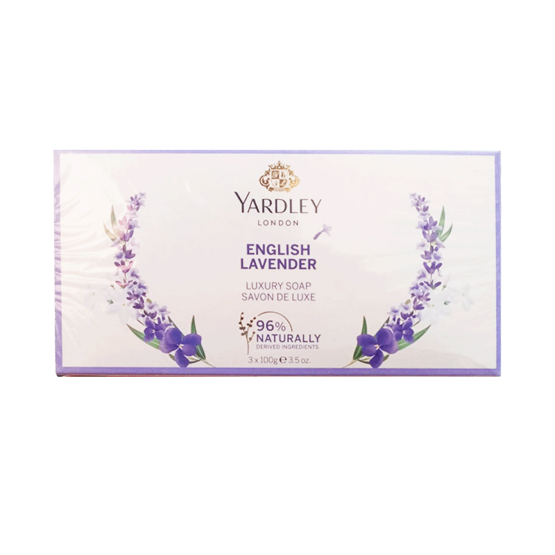 YARDLEY SOAP ENGLISH LAVENDER 3X100GM