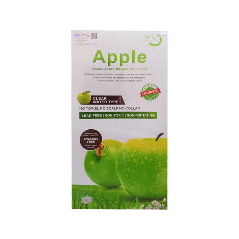 APPLE COLOR SHAMPOO BROWN 500ML