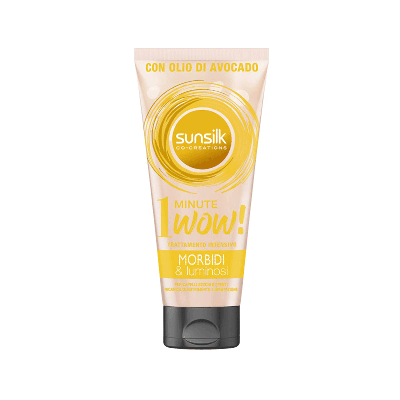 SUNSILK HAIR MASK MORBIDI & LUMINOSI 180ML