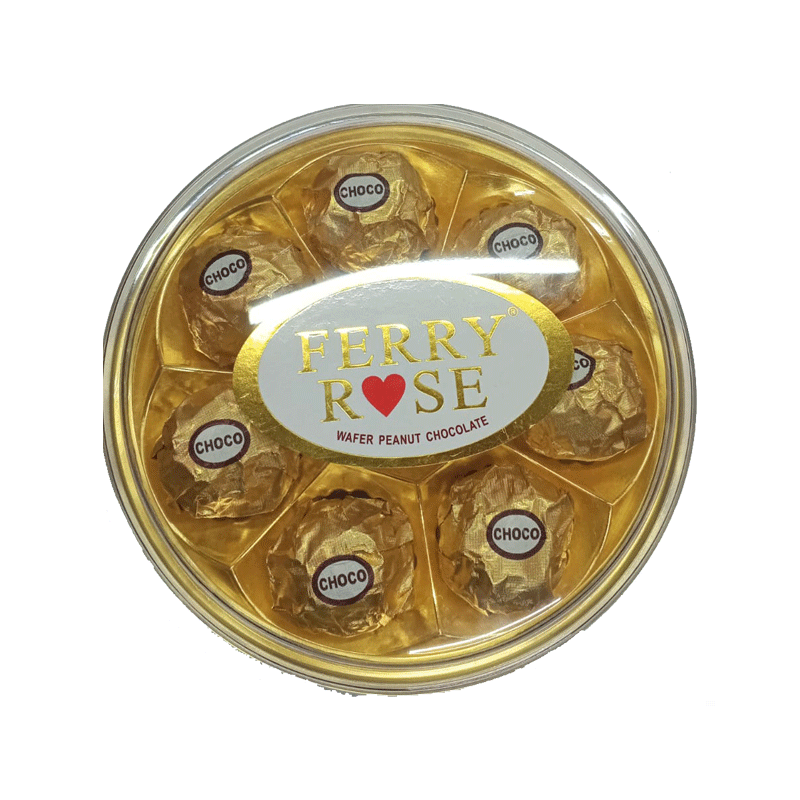 FERRY ROSE CHOCOLATE T-8 ROUND
