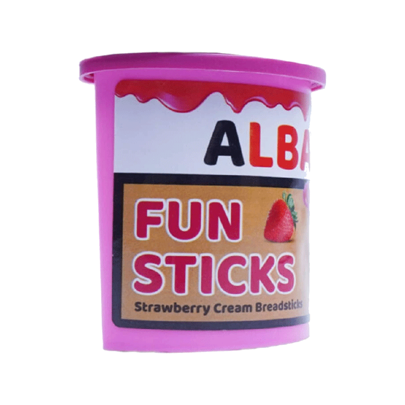 ALBA FUN STICK STARWBERRY CREAM 55GM