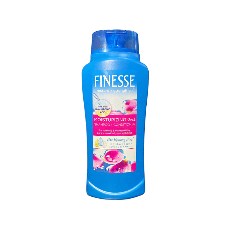 FINESSE MOISTURIZING FOR SOFTNESS & MANAGEABILITY 2IN1 SHAM/COND 710ML