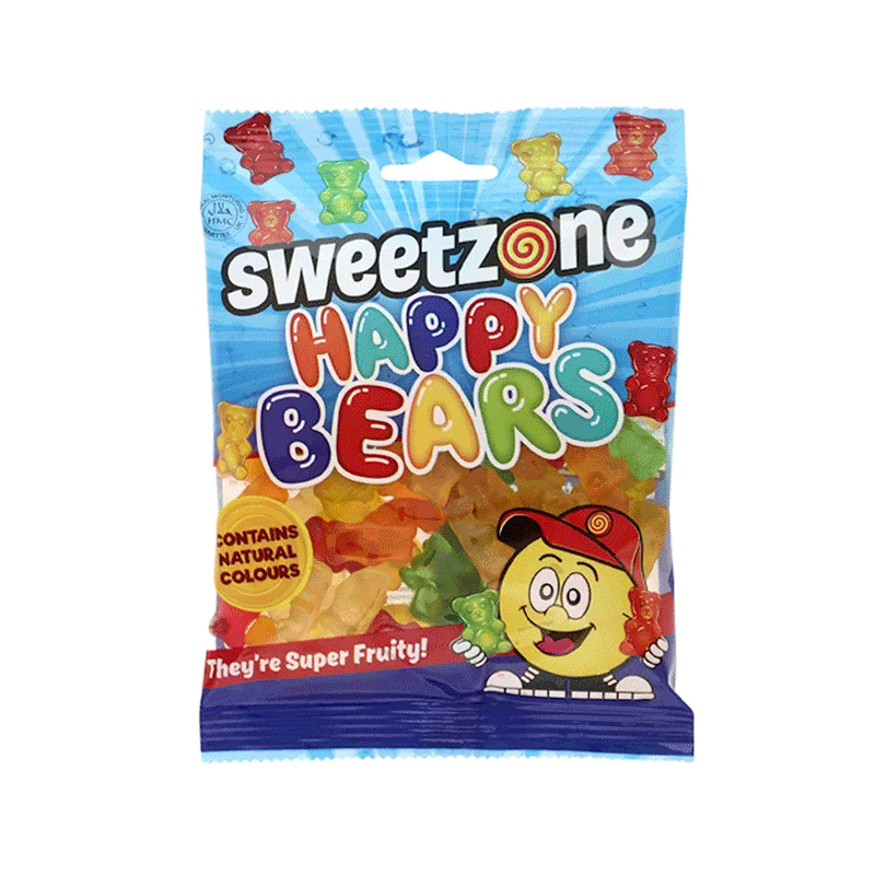 SWEET ZONE JELLY HAPPY BEARS 90GM