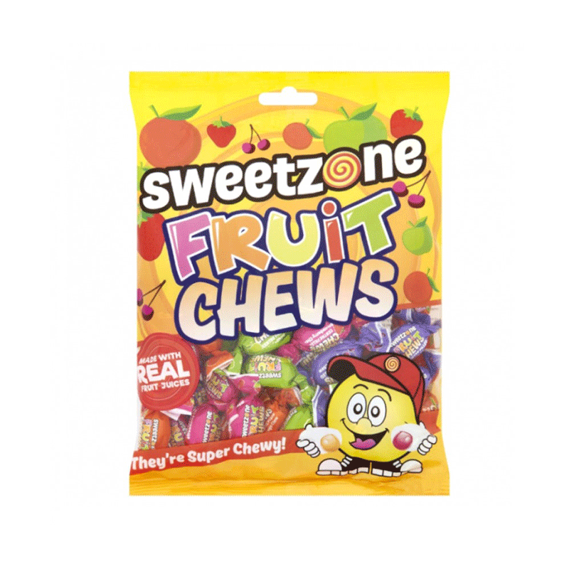 SWEET ZONE CANDY FRUIT CHEWS 225GM