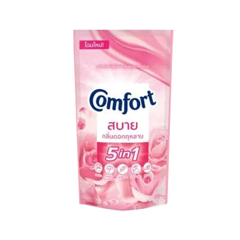 COMFORT FABRIC CONDITIONER 5IN1 ROSE SCENT 500ML POUCH