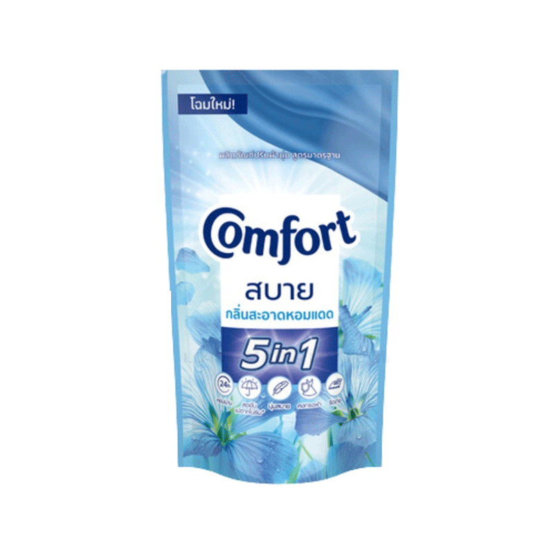 COMFORT FABRIC CONDITIONER 5IN1 SUNNY SCENT 500ML POUCH