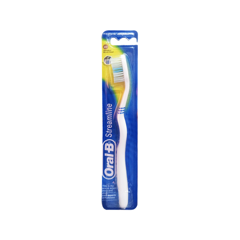 ORAL B TOOTH BRUSH STREAMLINE MEDIUM