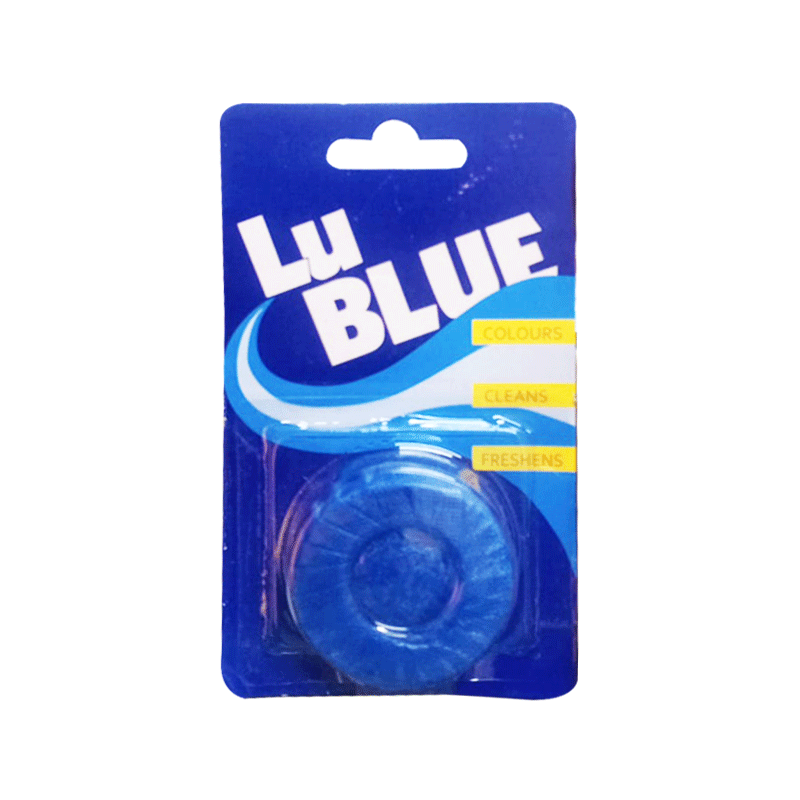 LU BLUE TOILET FRESHNER BLOCKS 1`S
