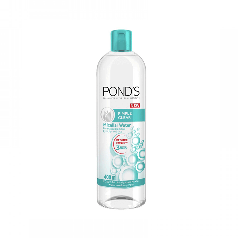 PONDS PIMPLE CLEAR MICELLAR WATER 400ML