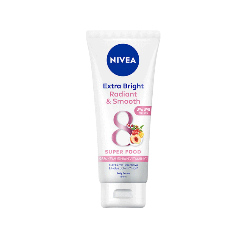 NIVEA BODY SERUM RADIANT & SMOOTH TUBE 180ML