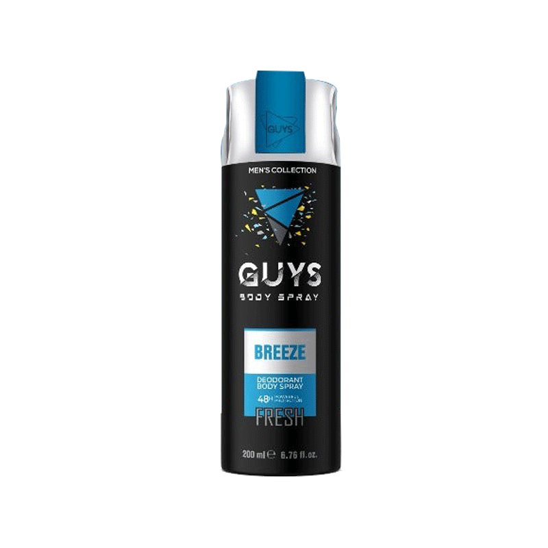 GUYS BODY SPRAY BREEZE FRESH 200ML