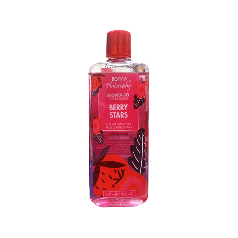 BODY PHILOSPHY SHOWER GEL BERRY STAR 250ML