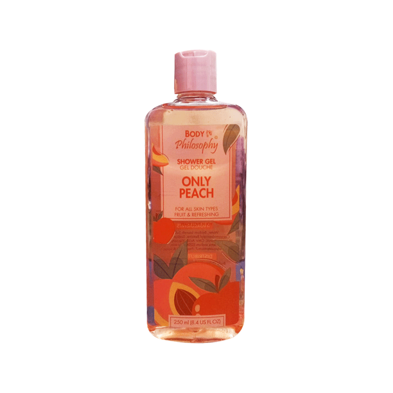 BODY PHILOSPHY SHOWER GEL ONLY PEACH 250ML