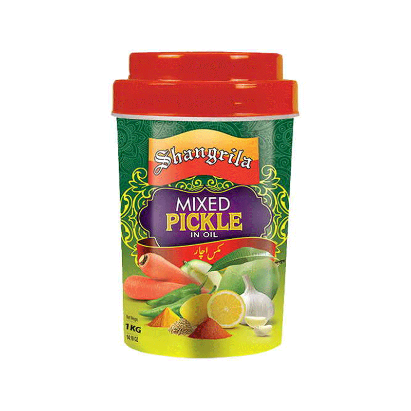 SHANGRILA PICKLE MIXED 1KG JAR