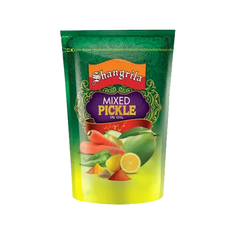 SHANGRILA PICKLE MIXED 500GM POUCH