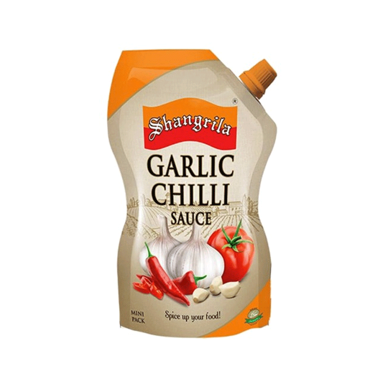 SHANGRILA GARLIC CHILLI SAUCE 400GM POUCH