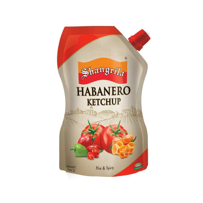 SHANGRILA HABANERO HOT&SPICY KETCHUP 500GM