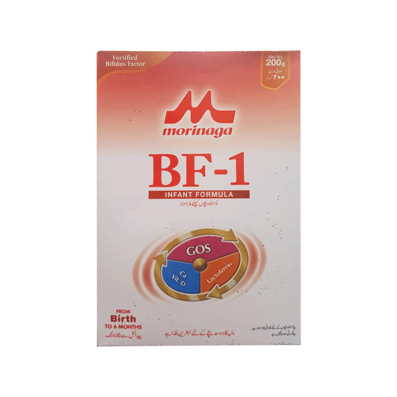 MORINAGA BF-1 INFANT FORMULA 200GM BOX