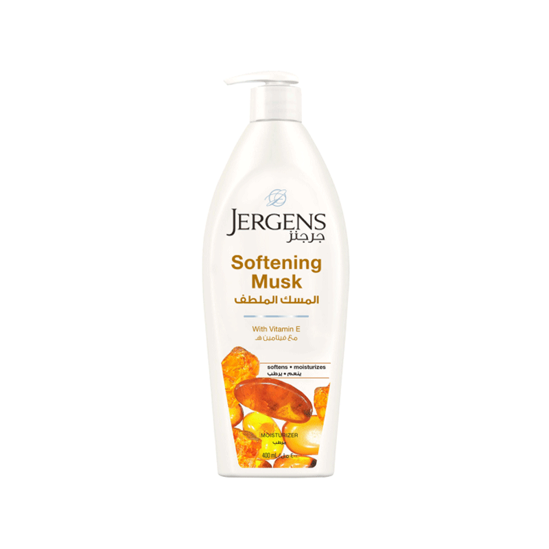 JERGENS LOTION SOFTENING MUSK 400ML