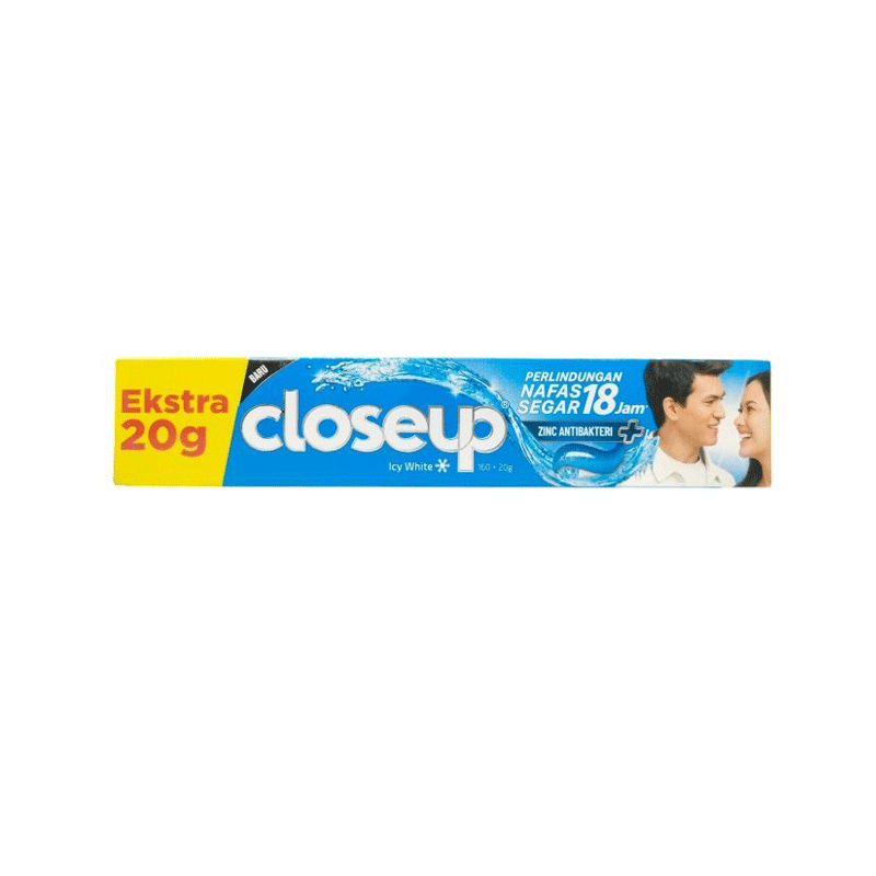 CLOSEUP TOOTHPASTE ICY WHITE WINTER BLAST 160GM IMP