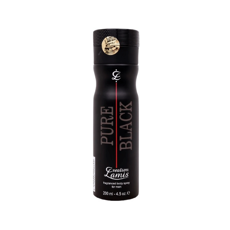 CREATION LAMIS BODY SPRAY PURE BLACK 200ML