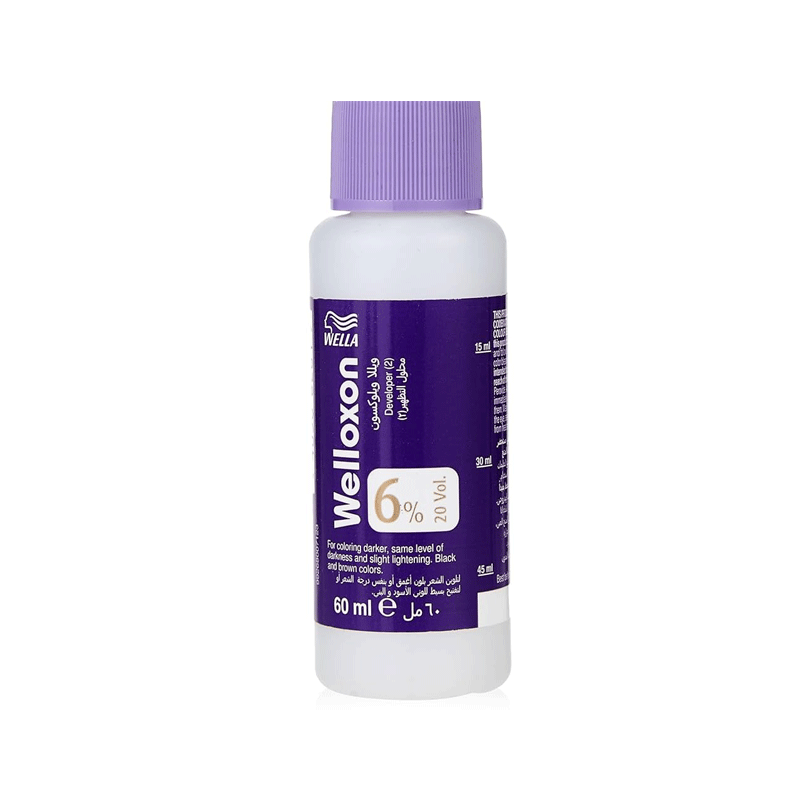 WELLA WELLOXON 6% 02 VOL HAIR COLOR DEVELOPER 60ML
