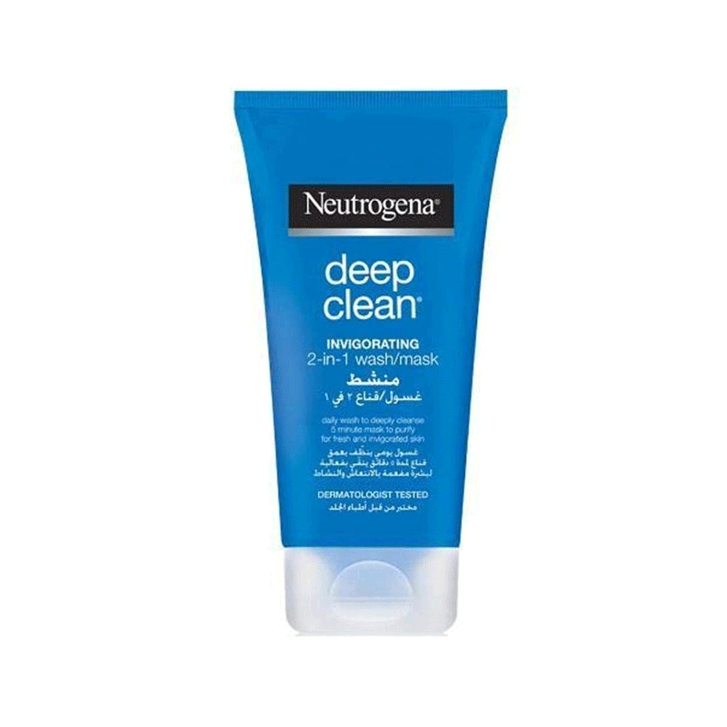 NEUTROGENA DEEP CLEAN INVIGORATING 2IN1 WASH OR MASK