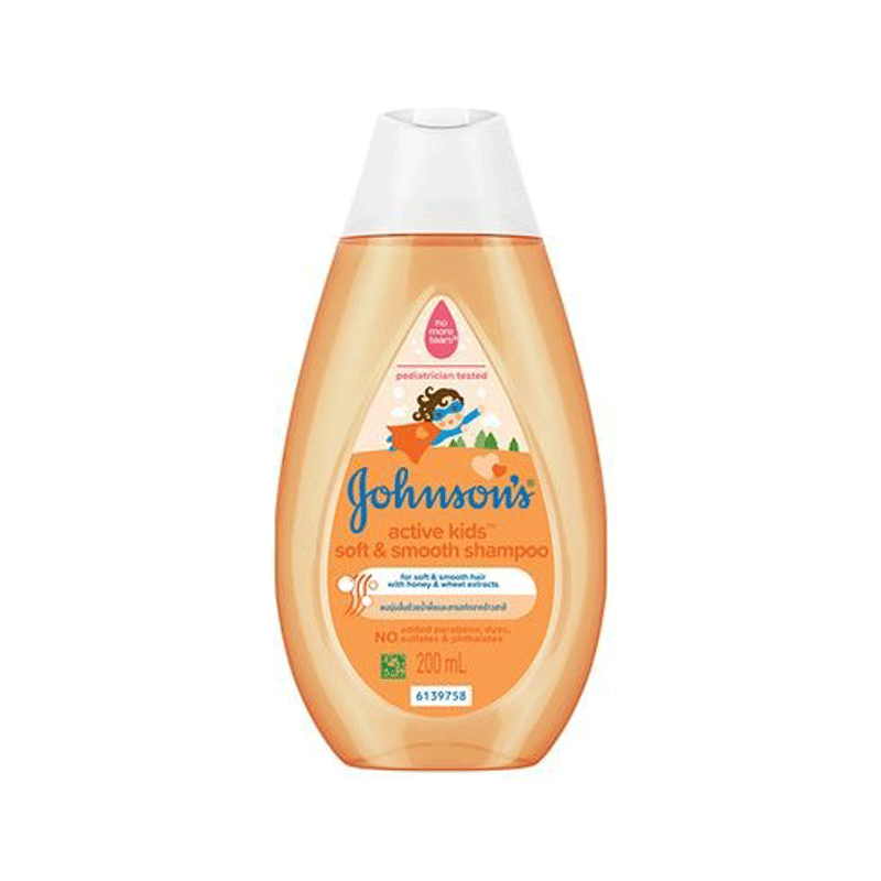 JOHNSONS ACTIVE KIDS SOFT & SMOOTH SHAMPOO 100ML